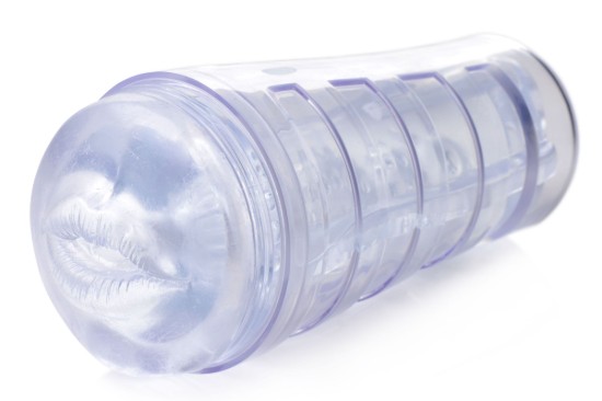 Picture of Mistress Courtney Diamond Deluxe Mouth Stroker - Clear