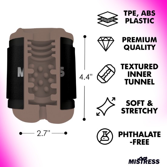 Picture of Double Shot Pussy and Ass Stroker - Dark