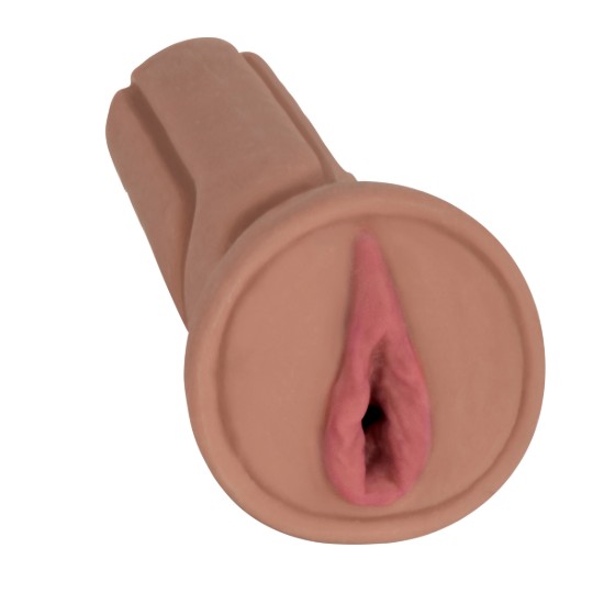 Picture of Mistress Arielle BioSkin Vibrating Pussy Stroker- Tan