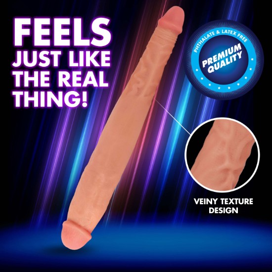 Picture of JOCK 13 Inch Tapered Double Dong Flesh