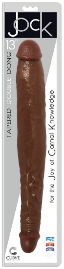 Picture of JOCK 13 Inch Tapered Double Dong Brown
