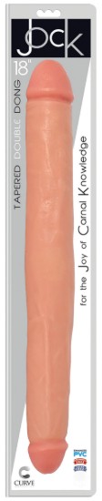 Picture of JOCK 18 Inch Tapered Double Dong Flesh