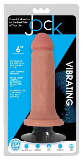Picture of Jock Light Vibrating Dildo - 6 Inch