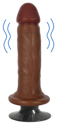 Picture of Jock Medium Vibrating Dildo - 6 Inch
