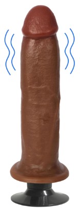 Picture of Jock Medium Vibrating Dildo - 8 Inch