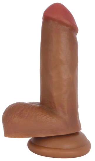 Picture of Jock Medium Suction Cup Dildo with Balls - 6 Inch