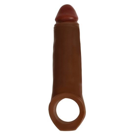 Picture of 2 Inch Penis Enhancer with Ball Strap - Brown
