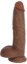 Picture of Jock Dark Bareskin Dildo with Balls - 10 Inch