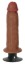 Picture of Jock Dark Bareskin Vibrating Dildo - 6 Inch