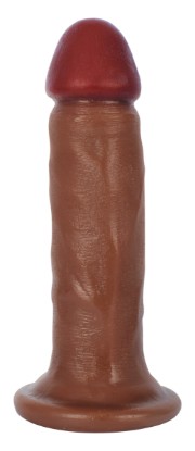 Picture of Jock Dark Bareskin Dildo - 6 Inch
