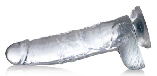 Picture of Jock C-Thru Dildo - 10 Inch