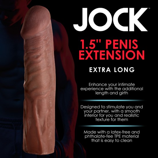 Picture of Extra Long 1.5 Inch Penis Extension - Dark