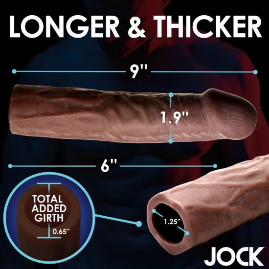 Picture of Extra Long 3 Inch Penis Extension - Dark