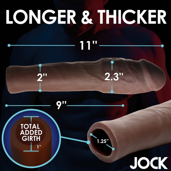 Picture of Extra Thick 2 Inch Penis Extension - Dark