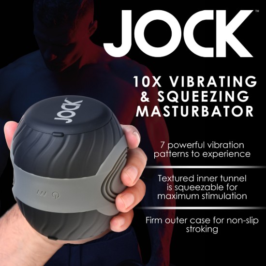Picture of 10X Vibrating & Squeezing Masturbator