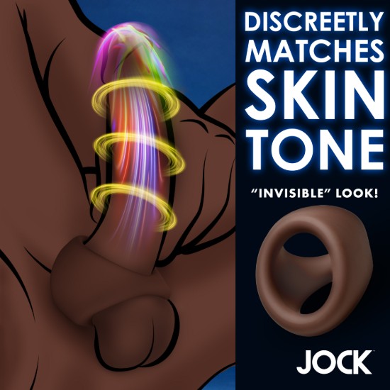 Picture of JOCK Silicone Cock & Ball Ring - Dark