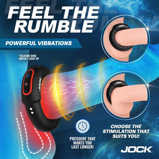 Picture of Rumbler Vibrating & Warming C-Ring - 1.8"