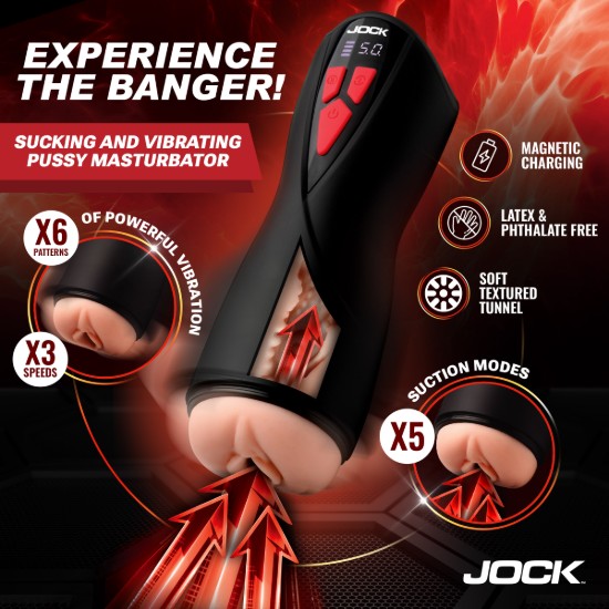 Picture of Banger Sucking & Vibrating Pussy Masturbator