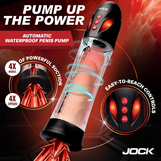 Picture of Power Up Automatic Waterproof Penis Pump
