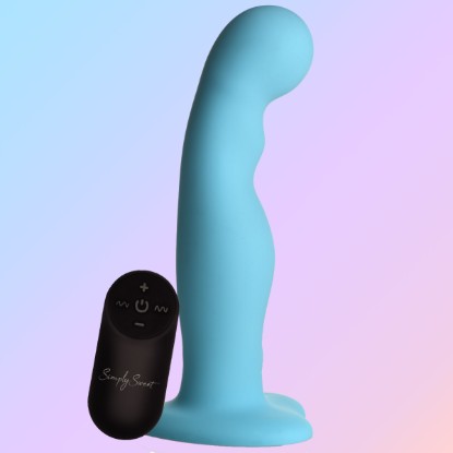 Picture of 21X Vibrating Thick Silicone Dildo