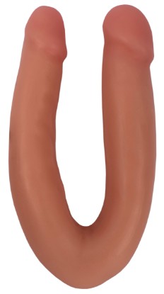 Picture of Double Dipper Slim Dildo - Light