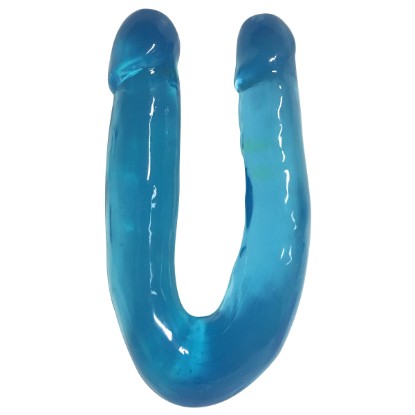 Picture of Lollicock Sweet Slim Double Dipper Dildo - Blue
