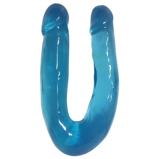 Picture of Lollicock Sweet Slim Double Dipper Dildo - Blue