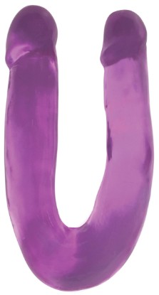 Picture of Lollicock Sweet Slim Double Dipper Dildo - Purple