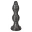 Picture of The Queen Ribbed Anal Plug â€“ Black