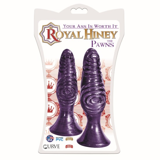 Picture of The Pawns Anal Plug Set -Purple