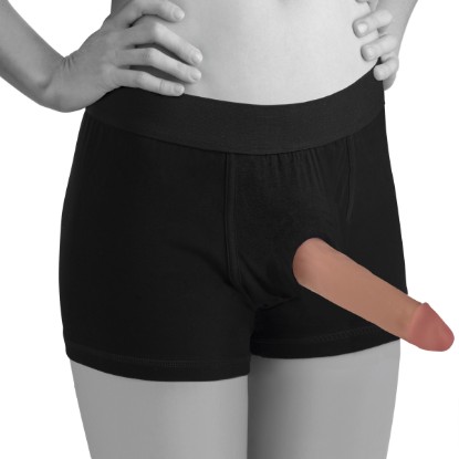 Picture of Harley Mod Strap On Style Harness with Built In O-Ring