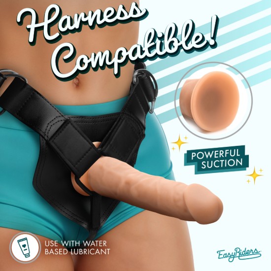 Picture of Easy Riders 7 Inch Silicone Dildo - Medium