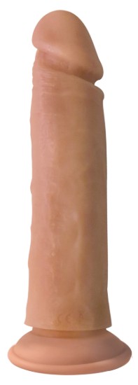 Picture of Big Shot Vibrating Remote Control Silicone Dildo - 8 Inch