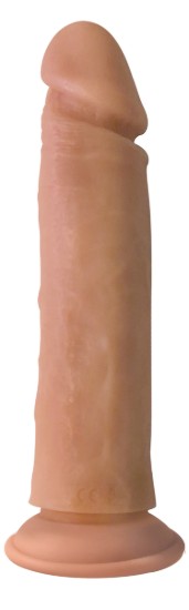 Picture of Big Shot Vibrating Remote Control Silicone Dildo - 9 Inch