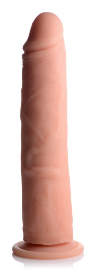 Picture of Vibrating and Rotating Remote Control Silicone Dildo - 9 Inch