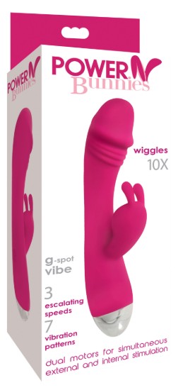 Picture of Wiggles 10X Silicone Rabbit Vibrator