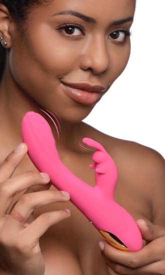 Picture of Huggers 10X Silicone Rabbit Vibrator