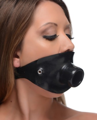Picture of Rubber Open Mouth Piss Gag