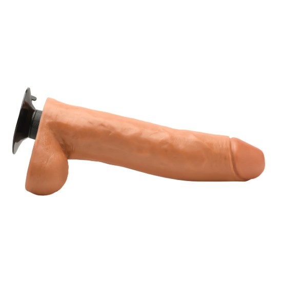 Picture of Jock Medium Vibrating Dildo with Balls - 11 Inch