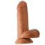 Picture of Medium Suction Cup Dildo with Balls - 6 Inch