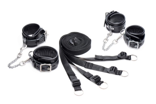 Picture of Isabella Sinclaire Leather Bed Restraint Kit
