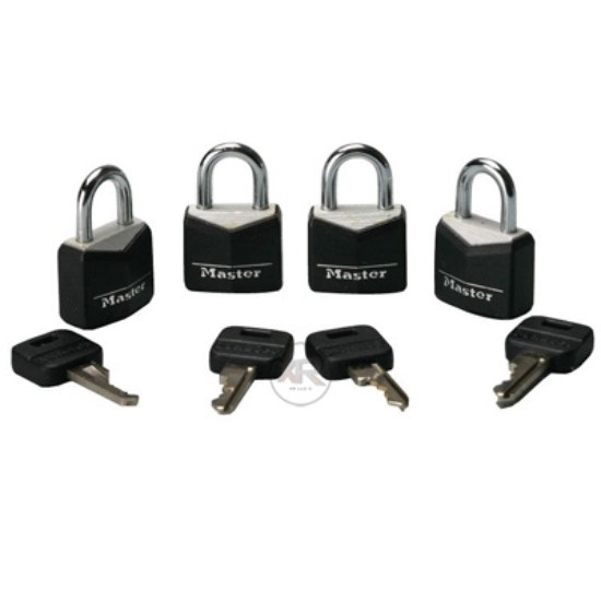 Picture of 4 Pack Steel Masterlocks