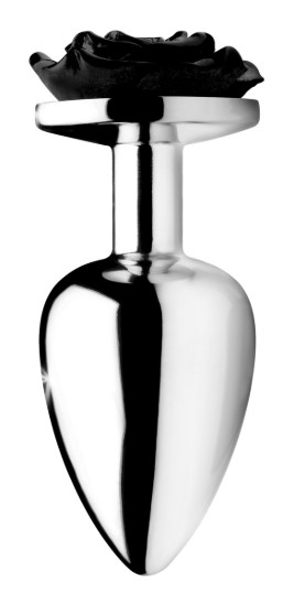 Picture of Black Rose Anal Plug