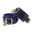 Picture of Strict Leather Blue and Black Deluxe Locking Ankle Cuffs