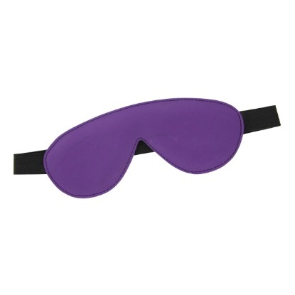 Picture of Blindfold Padded Leather - Purple and Black