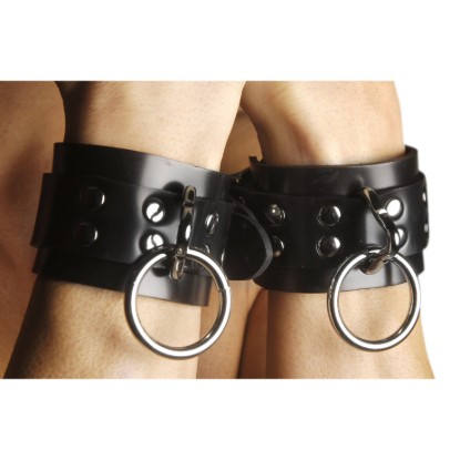 Picture of Strict Leather Locking Rubber Wrist Restraints
