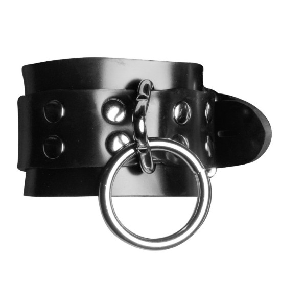 Picture of Strict Leather Locking Rubber Wrist Restraints