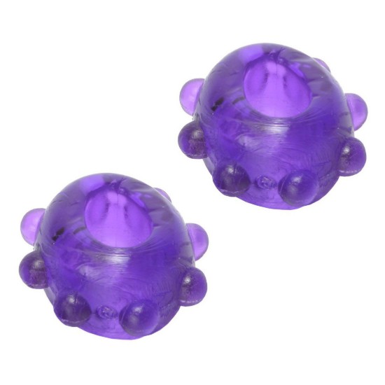 Picture of 2 Gummy Cock Rings- Purple