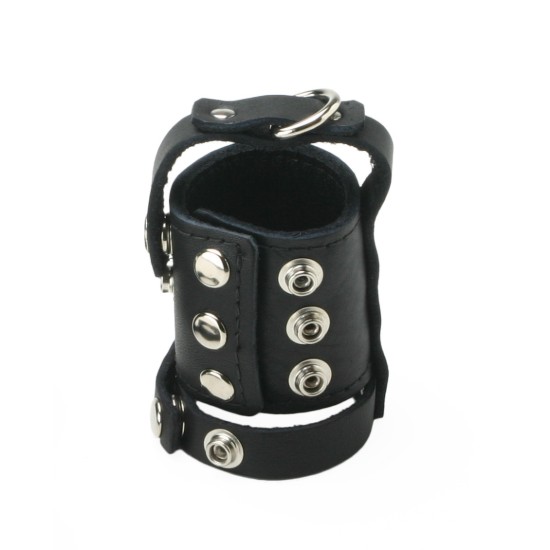 Picture of Strict Leather Cock Strap and Ball Stretcher - Large