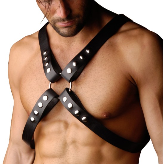 Picture of Strict Leather 4 Strap Chest Harness - ML